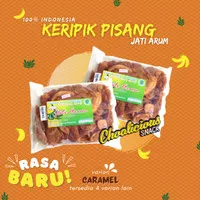 JATI ARUM Keripik Pisang Agung Rasa Caramel / Karamel Renyah