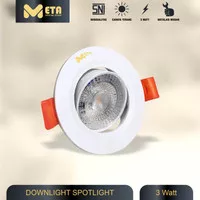 Lampu downlight led spotlight 3w lampu downlight 3 watt super terang