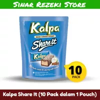 Kalpa Share It 10 pcs / wafer / makanan ringan / kalpa Share It Pouch