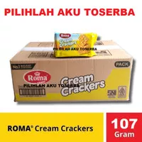 Biskuit Malkist Roma Cream Crackers @107 Gr - ( 1 DUS ISI 20 PCS )