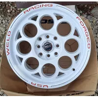 velg racing WELD RING 15x6.5 PCD 4100 velg mobil r15 brio.agya.yaris