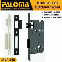 BODY MORTISE RUMAH KUNCI PINTU SWING LOCK KAYU PALOMA HITAM MLP 348