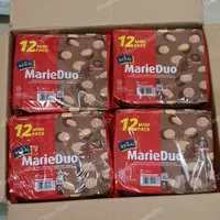 Biskuit Regal Marie Duo Krim Coklat isi 12 bungkus
