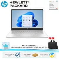 HP 14s DQ0508tu - Intel N4120U 8GB RAM 512GB SSD Windows 11 14.0"inch