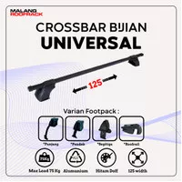 Crossbar Universal Satu Biji Sepasang Buat Depan Lengkap dgn Footpack