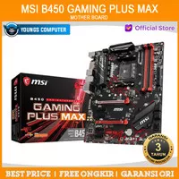 MOTHERBOARD AMD MSI B450 GAMING PLUS MAX - AM4