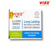 Vizz Battery Samsung G530 Baterai Double Power Galaxy Grand Prime