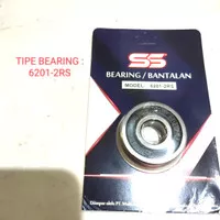 BEARING/BANTALAN 6201/6301/6202/6300/6203/6004-2RS (SS)