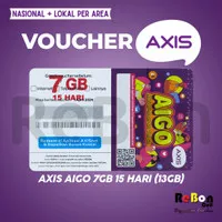 Voucher Axis Aigo 5 GB 15 Hari