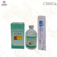 Gentamin 100 ml medion Larutan Injeksi Korisa & Colibaciliosis Ayam