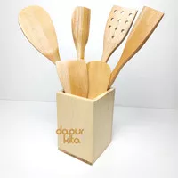 Spatula Set Isi 6Pcs+Kotak Box Serbaguna Ukuran 10x10x14cm