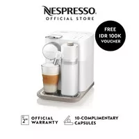 NESPRESSO Gran Lattissima Coffee Machine, White (Mesin Kopi)