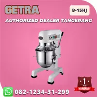 GETRA B-15HJ / B15 HJ PLANETARY MIXER 15 LITER MIXER ADONAN KUE ROTI