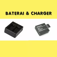 Baterai & Charger Kamera Brica Bcare X1 X2 X3 - casan batre battery