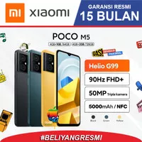 POCO M5 - 4/128 GB - 4/128GB - Garansi Resmi Xiaomi - M5S