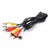 KABEL RCA TO RCA 1M / KABEL 3RCA TO 3RCA AUDIO VIDEO 1METER DVD VCD