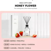 Alba Sol Red Diffuser Pengharum Ruangan Honey Flower Seed 150ml