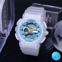 Jam Tangan Wanita Digitec 2063 ( DG 2063 T ) Double Time - Putih