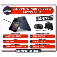 LAPTOP TOUCHSCREEN LENOVO WINBOOK 500W G3 2IN1 INTEL N5100 SSD 512GB