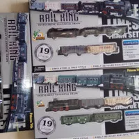 mainan kereta api Train rail king 17571