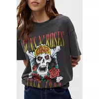 Kaos Band Tshirt Official Original Import Pull & Bear Guns N Roses