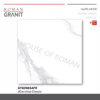 Granit Roman 60x60 Glossy/Lantai Carrara Putih/Granit 60x60/Roman