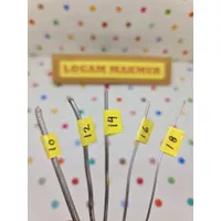 KAWAT BESI KECIL KAWAT TALI 1MM (KAWAT 18) - 1MTR