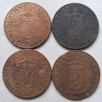 Koin Kuno Benggol 1 Cent Nederland Indie Th Campur Kondisi Tidak Bagus