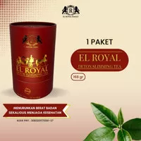 El Royal Detox Slimming Tea Original Pembakar Lemak Penurun BB