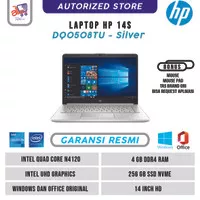 HP 14s-DQ0508TU INTEL N4120/14 inch/4GB/256GB/UMA/Win 11/OHS