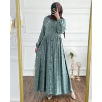 Home dress wanita/ dress wanita muslim/ Gamis Wanita busui friendly