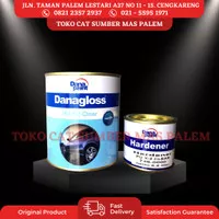 CAT DUCO DANAGLOSS CLEAR PU X2 (1KG + OBAT HARDENER) / VERNISH CAT