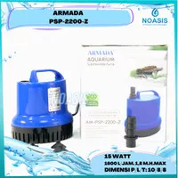 ARMADA Pompa Air Celup Aquarium 15 W Am Psp 2200 Z Am-Psp-2200z Kolam