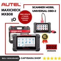 AUTEL MaxiCheck MX808 Scanner Mobil Universal OBD-2 OBD-II FREE UPDATE