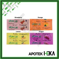 Vicee 500 Strip isi 2 Tablet - Tablet Hisap Vitamin C