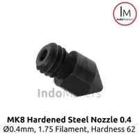 3D Printer MK8 Hardened Steel Nozzle 0.4 for Abrasive Material