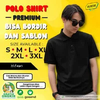 Kaos Polo Polos Pria Polo Shirt Pria Baju Polo Pria Kaos Kerah Hitam