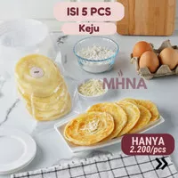 Roti Maryam / Roti Canai / Roti Cane Frozen Rasa Keju Isi 5 Pcs