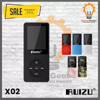MP3 Player Ruizu X02 8 GB HiFi DAP RADIO FM WAV WMA