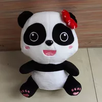 Boneka Baby Bus Panda Imut 25cm