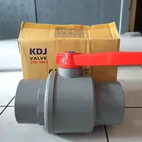 Ballvalve Ball valve Stop kran KDJ PVC 3 dim inch made in Taiwan King