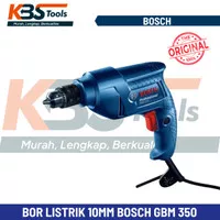 Mesin Bor Listrik 10mm BOSCH GBM 350 - Bor Kayu Besi Bolak Balik 2 Way