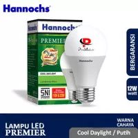 Lampu LED Hannochs Premier 12 Watt Cool Day Light SNI Original