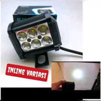 lampu tembak sorot 6led variasi-lampu tembak 6led mini flash termurah