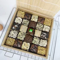 Hampers Natal Premium Mix Topping Brownies Sekat