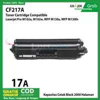 Toner Compatible Printer HP LaserJet Pro M102/M102a/M130. CF217A-17A