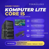 CPU Komputer PC Rakitan Core i5 Lite Series Lengkap Rumahan Kantor