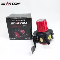 Regulator High Pressure StarCam Non Meteran, 2 Sistem Pengaman Ganda