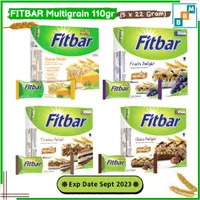 Fitbar Multigrain 110gr 1 Box Isi 5 x 22 Gram
