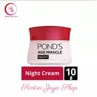 Ponds Age Miracle Night Cream 10 gr 10gr 10 gram 10gram